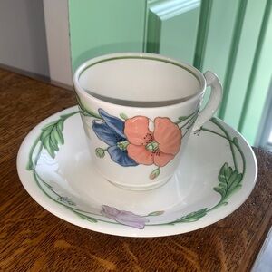 Villeroy & Boch Amapola Tea Cup & Saucer - Made in Germany